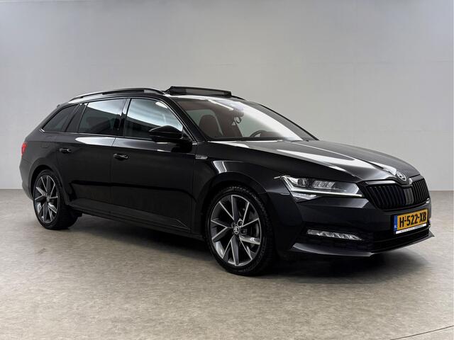 Skoda SUPERB 1.5 TSI 150PK ACT Sportline Business Pano LED Sfeer Trekaak Virtual Camera Carplay Memory Clima Cruise Navi PDC 19''LMV