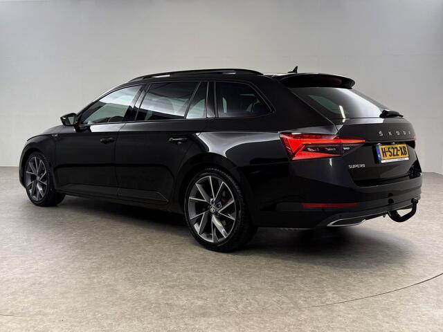 Skoda SUPERB 1.5 TSI 150PK ACT Sportline Business Pano LED Sfeer Trekaak Virtual Camera Carplay Memory Clima Cruise Navi PDC 19''LMV