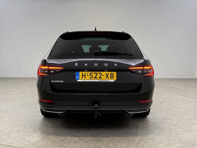 Skoda SUPERB 1.5 TSI 150PK ACT Sportline Business Pano LED Sfeer Trekaak Virtual Camera Carplay Memory Clima Cruise Navi PDC 19''LMV