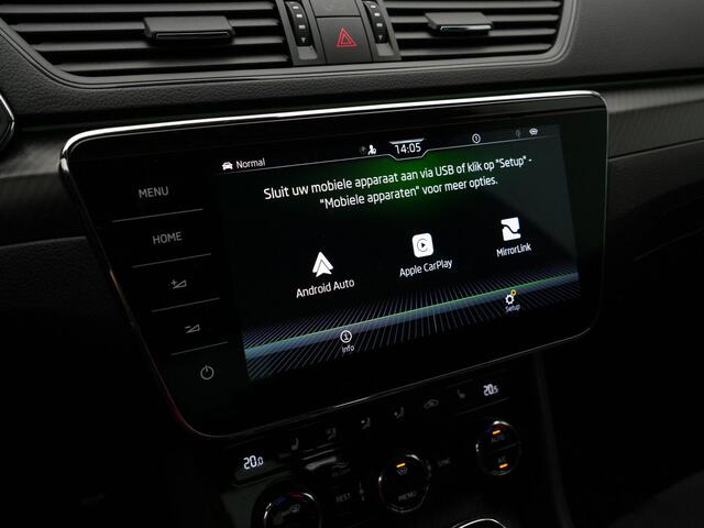 Skoda SUPERB 1.4 TSI iV 155 pk PHEV Sportline Business Edition | 360 camera | Matrix LED koplampen | Adaptieve onderstelregeling (DCC) | Stoel-/achterbankverwarming | Sportstoelen | 18 inch