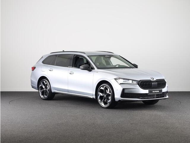 Skoda SUPERB Combi Sportline Business PHEV 1.5 TSI 204 pk 6 versn. DSG | Dynamic chassis control| Panoramadak | Lichtmetalen velgen 19 inch | Travel assist plus | Canton soundsystem