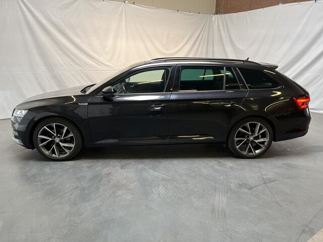 Skoda SUPERB Combi 1.4 TSI iV Sportline Business / AUTOMAAT/ PANO/ ELEKTR. TREKHAAK/ STOEL VERWARM. V+A/ ADAPT. CRUISE/ DIGITAL DASH/ KEYLESS/ ALCANTARA/ 360 CAMERA/ SMARTLINK/ NAVI/ DIGITAL DASH