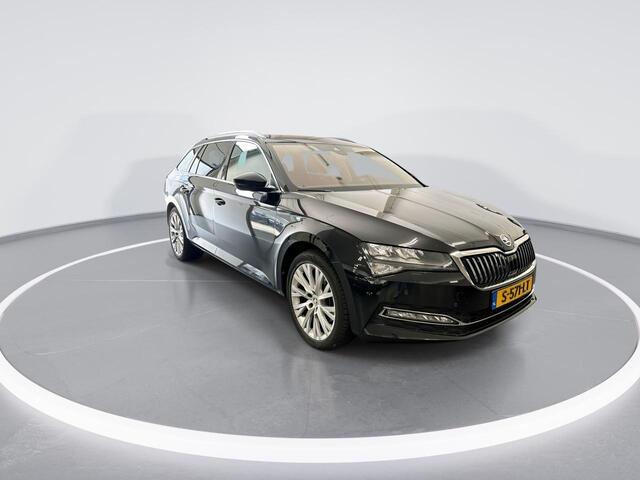 Skoda SUPERB Combi 1.5 Tsi 150pk DSG ACT Business Edition Plus · Apple/Android Car Play · Camera · Keyless · Elek. Achterklep · Cruise Control · Stoelverwarming · 18'' Inch · Garantie t/m 23-03-2027 of 100.000km