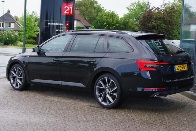 Skoda SUPERB Combi 1.4 TSI iV Sportline BNS 218 PK PHEV, Panoramadak, Trekhaak, DCC, 360 Camera, Canton Sound, 4 x Stoelverwarming