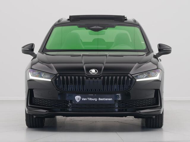 Skoda SUPERB Combi 1.5 TSI iV 204 6DSG Sportline Business Automaat | Mechanisch wegklapbare trekhaak | Multifunctioneel verwarmbaar 3 spaaks sportstuur incl. peddels voor recuperatie en HOD (hands off detectie)