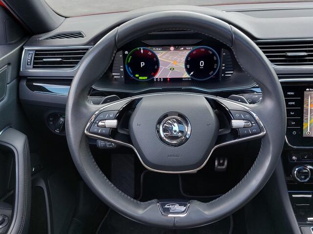 Skoda SUPERB 1.4 TSI iV DSG Laurin & Klement | Navi | Apple Carplay | Adap.Cruise | Leder+Verwarmd+Elek.Vesrtel | Panorama Schuifdak | Keyless Entry | Led Matrix | Pdc V+A+Assist+360 Camera