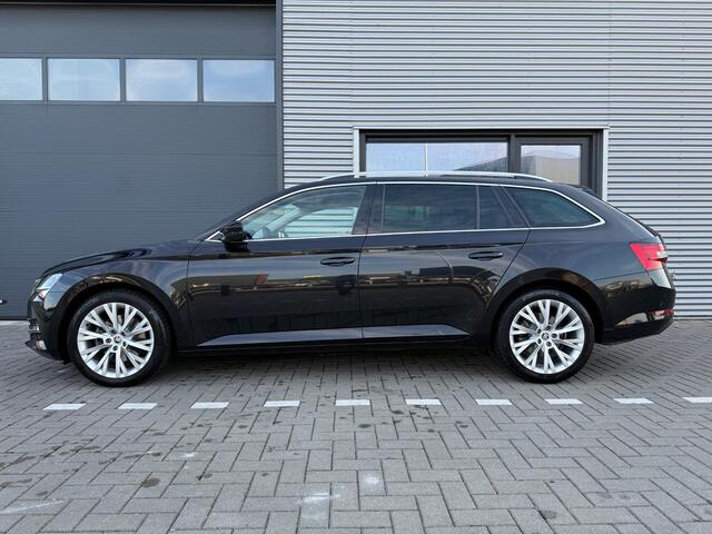 Skoda SUPERB Combi 1.5 TSI ACT 150PK BNS Edition Automaat ?Virtual Cockpit ?Navigatie Full Map ?Camera ?Apple Carplay & Android Auto ?Comfortstoelen met geheugen ?Elektrische A.Klep ?Climate ?Cruise ?Stoelverwarming ?Parkeersensoren ?Lichtmetaal 17" ?Trekhaak