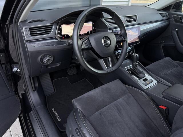 Skoda SUPERB Combi 1.5 TSI ACT 150PK BNS Edition Automaat ?Virtual Cockpit ?Navigatie Full Map ?Camera ?Apple Carplay & Android Auto ?Comfortstoelen met geheugen ?Elektrische A.Klep ?Climate ?Cruise ?Stoelverwarming ?Parkeersensoren ?Lichtmetaal 17" ?Trekhaak