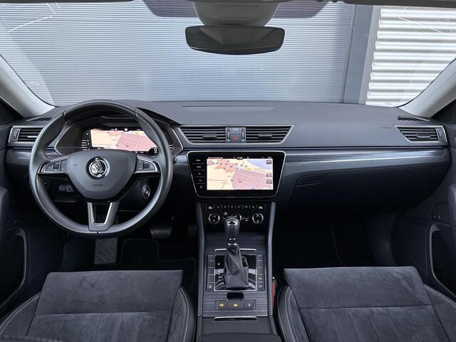 Skoda SUPERB Combi 1.5 TSI ACT 150PK BNS Edition Automaat ?Virtual Cockpit ?Navigatie Full Map ?Camera ?Apple Carplay & Android Auto ?Comfortstoelen met geheugen ?Elektrische A.Klep ?Climate ?Cruise ?Stoelverwarming ?Parkeersensoren ?Lichtmetaal 17" ?Trekhaak