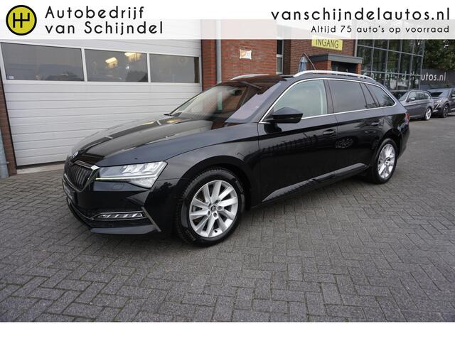 Skoda SUPERB 1.4 TSI IV STYLE BUSINESS EDITION LUXE DEALER ONDERHOUDEN DEC 2020 PANORAMADAK FULL LED CAMERA ELECTR.STOELEN+MEMORY ALCANTARA CANTON NAVI ANDROID/APPLECARPLAY NAVI PDC V+A+ASSIST CRUISE CLIMA ENZ...