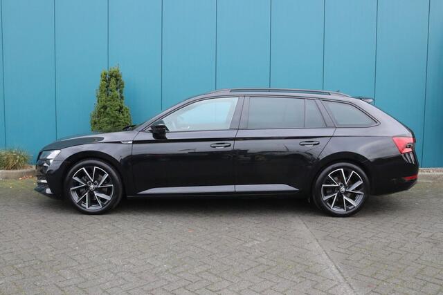 Skoda SUPERB Combi 1.5 TSI ACT DSG AUT. Sportline Business CARPLAY|MEMORY|MATRIX.LED|STOEL/STUURVERW|DIGI.DASHB|ELEK.A.KLEP|NAV|CAM|PDC 1'EIG