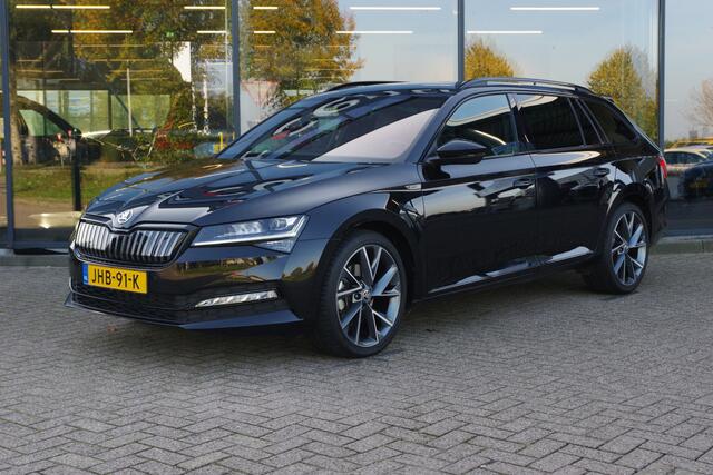 Skoda SUPERB Combi 1.4 TSI iV 218 PK Sportline Business PHEV, Keyless, Uitklapbare Trekhaak, Carplay, Memory, 4 Stoelverwarming
