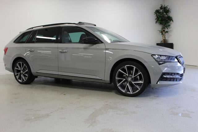 Skoda SUPERB Combi 1.4 TSI iV Sportline Business | PANO | WEGKL-TRHAAK | CARPLAY | E-KLEP | CAMERA | STOEL-VERW | CRUISE |