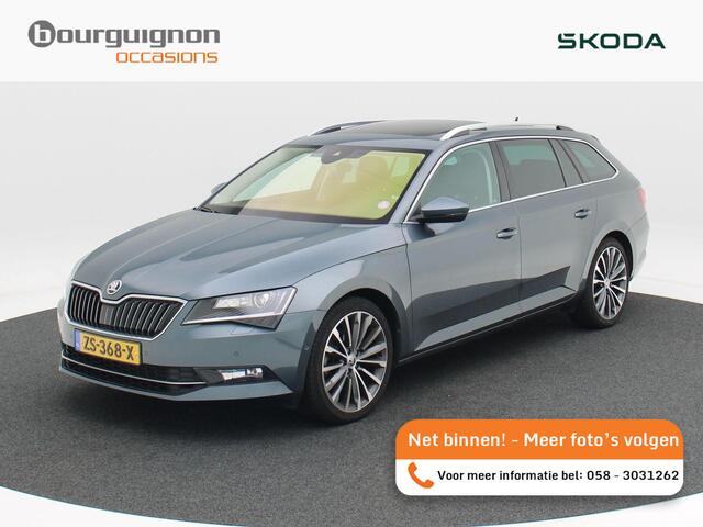 Skoda SUPERB Combi 1.5 TSi 150 Pk Automaat ACT Style Business | Panoramadak | Canton Audio | Elektrische Stoelen | Trekhaak | Camera | CarPlay | LED | 19 Inch