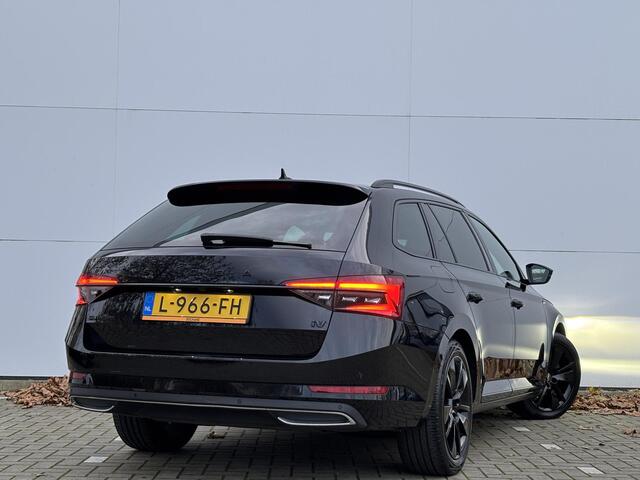 Skoda SUPERB Combi 1.4 TSI iV Sportline Business | Elektrisch glazen panorama-dak | Aanhangwagen geremd 1600kg |