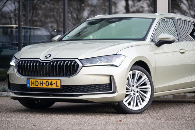 Skoda SUPERB Combi 1.5 TSI MHEV Selection | Matrix LED | El. Trekhaak | Stoel- Stuurverw. | Travel Pakket | Slaappakket