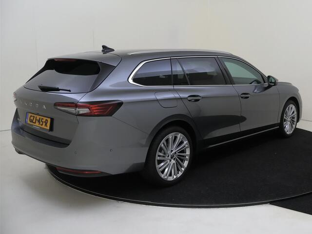 Skoda SUPERB Combi 1.5 TSI MHEV First Edition | 360 camera | Parkeerassistent | Stoelverwarming voor en achter | Keyless | Navigatie | LED matrix verlichting | 3-zone airco | Massagefunctie voorstoelen |