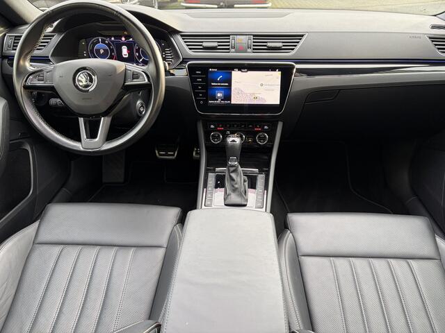Skoda SUPERB Combi 1.4 TSI iV Laurin & Klement Panoramadak ACC Lederen bekleding Stoelverwarming + koeling AppleCarplay