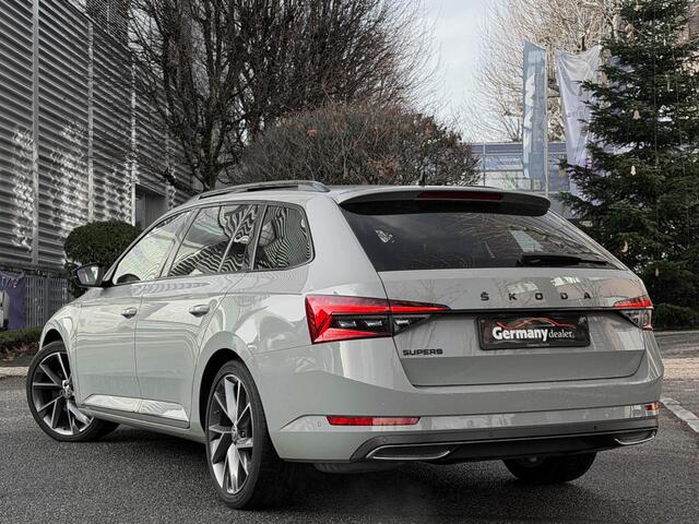 Skoda SUPERB Combi 1.5 TSI 150PK ACT Sportline Business Pano Matrix ACC BSM DCC Elektr. Zetels Stuur/Stoel/Achterbank verw. Tr.haak VOL!!