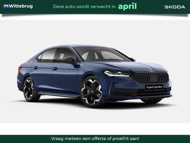 Skoda SUPERB 1.5 TSI PHEV Sportline Business / Trekhaak / Lichtmetalen velgen 19" Torcular / CANTON Soundsystem / Travel Assist Plus / Winterpakket / ¤2000 inruilpremie