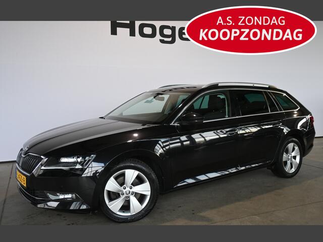 Skoda SUPERB Combi 1.4 TSI ACT Ambition Business Automaat Navigatie Stoelverwarming LED Inruil Mogelijk!