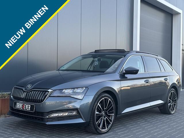 Skoda SUPERB Combi 1.4 TSI iV Sp. Bns TREKHAAK PANO NAVI CR CONTROL ECC PDC