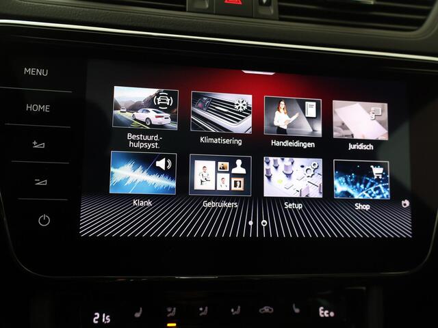 Skoda SUPERB Combi 1.4 TSI iV Sportline Business | 218 PK | SoH 86% | Trekhaak | Panoramadak | Area view 360 graden | Virtual Pedal achterklep | Matrix LED koplampen |