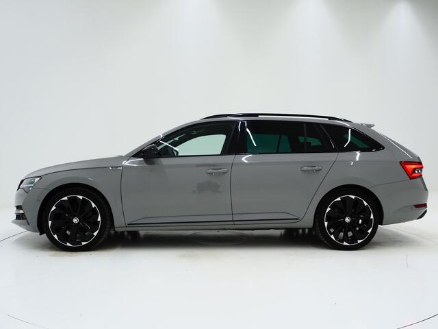 Skoda SUPERB Combi 1.4 TSI iV Sportline 218PK | Panoramadak | Canton | 360 | Trekhaak | Memory | Keyless | Adaptive Cruise