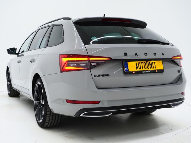 Skoda SUPERB Combi 1.4 TSI iV Sportline 218PK | Panoramadak | Canton | 360 | Trekhaak | Memory | Keyless | Adaptive Cruise