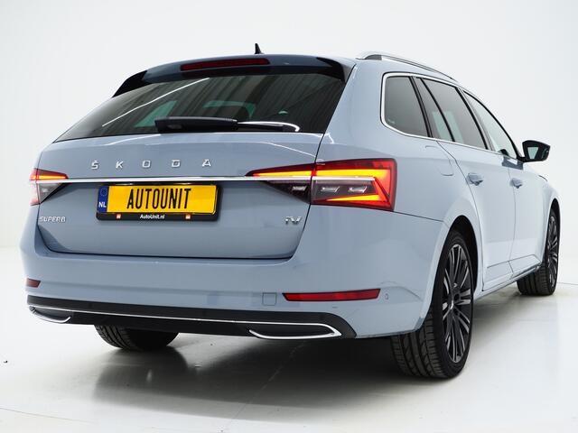 Skoda SUPERB Combi 1.4 TSI iV Laurin & Klement | Panoramadak | Massage | Canton | Trekhaak | 360 | Leder | Keyless | Adaptive Cruise