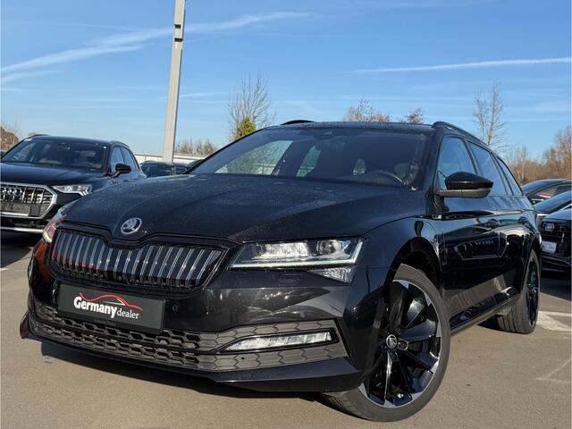 Skoda SUPERB Combi 1.4 TSI iV 218pk Sportline Business Pano Matrix ACC BSM DCC Elektr. Zetels Stuur/Stoel/Achterbank verw. Tr.haak VOL!!