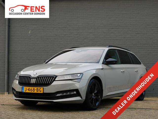 Skoda SUPERB Combi 1.5 TSI ACT Sportline Business 1e EIGENAAR! DEALERONDERHOUDEN! CARPLAY/ANDROID! MEMORYSEAT! STOELVERWARMING! TREKHAAK!