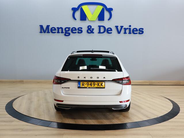 Skoda SUPERB Combi 1.5 TSI ACT Sportline Business Airco ECC | Panorama | Virtual | Trekhaak | Memory | Stuur\Stoelverwarming