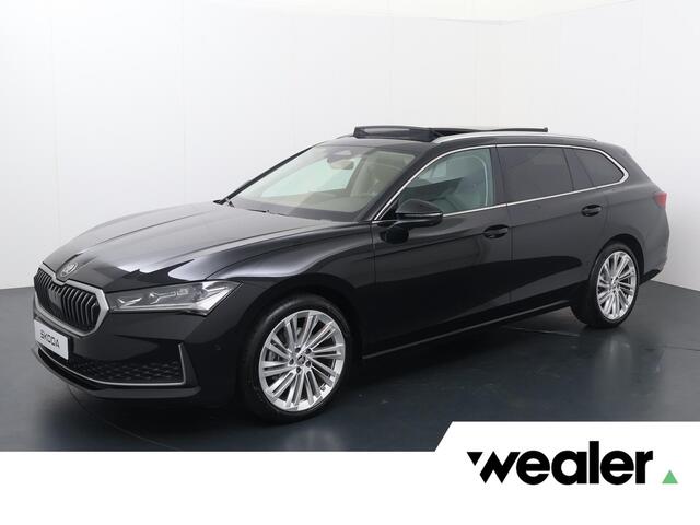 Skoda SUPERB Combi First Edition 1.5 TSI 150 PK DSG | Automaat | Panorama Dak | Navigatie | Adaptieve cruise control | 19'' Lichtmetalen velgen | Camera |