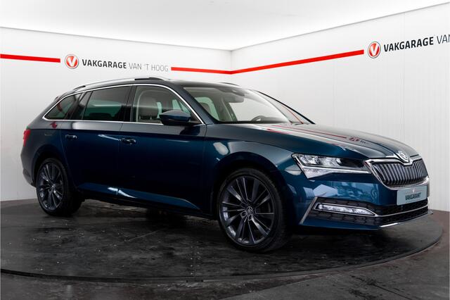Skoda SUPERB Combi 1.4 TSI iV Business Edition Plus Complete auto! inc. Fietsen drager en ski koffer!