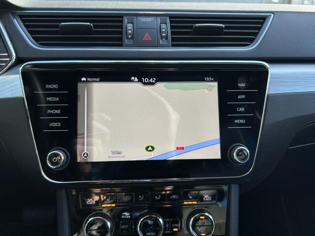 Skoda SUPERB 1.4 TSI iV Sportline PHEV 1e EIGENAAR VIRTUAL COCKPIT ADAPT CRUISE 360 CAMERA MEMORY STOEL LED NAVI ECC