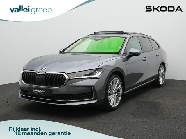 Skoda SUPERB Combi 1.5 TSI MHEV 150 pk DSG Business Edition | Panoramadak | Leder | Geheugen-/ventilatiestoelen | 360 Camera | Matrix LED | Stuur-/stoelverwarming