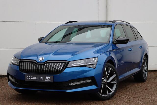 Skoda SUPERB Combi 1.4 TSI iV Sportline Business 218pk DSG6 | Panoramadak | DCC | Trekhaak wegklapbaar
