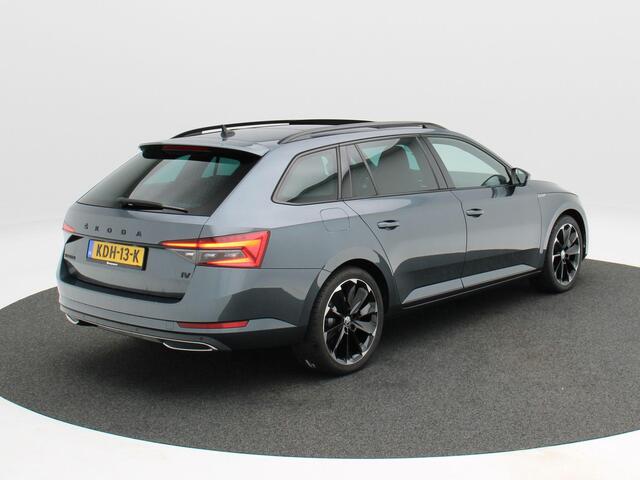 Skoda SUPERB 1.4 TSi 218 Pk iV Sportline Business | Panoramadak | Adaptive Cruise | Stuur/Stoel Verwarming | CarPlay | 19 Inch | 89.796 Km !!