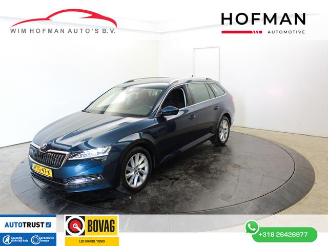Skoda SUPERB 1.4 TSI iV PHEV Style EL Trekh + aKlep Mem Seats Camera Canton Sound Stuur/stoel v+a Verwarming