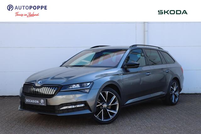 Skoda SUPERB Combi 1.4 TSI iV Sportline Business 218pk DSG6 | Memory | Trekhaak | 360