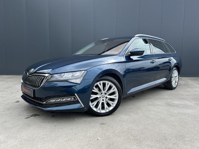 Skoda SUPERB 1.4 TSI iV 1e EIGENAAR PHEV TREKHAAK VIRTUAL COCKPIT CRUISE CAMERA MEMORY STOEL LED NAVI ECC