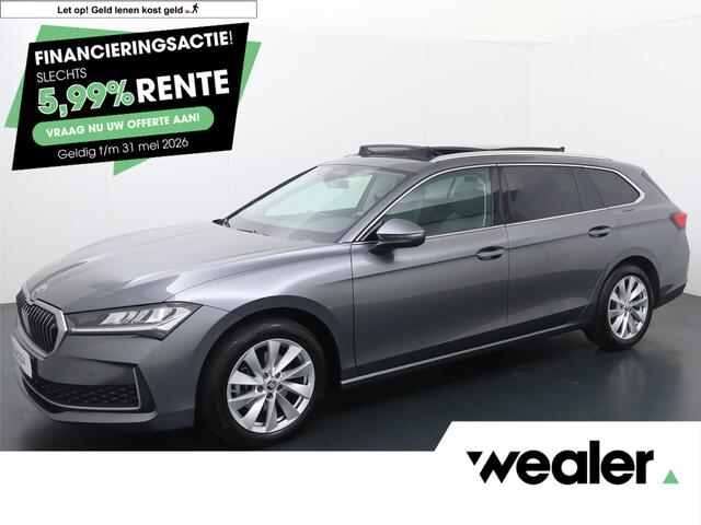 Skoda SUPERB Combi 1.5 TSI MHEV First Edition | 150 PK | Automaat | Trekhaak wegklapbaar | Panoramadak | Apple Carplay/Android Auto |