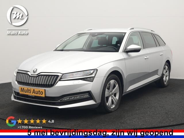 Skoda SUPERB Combi 1.4 TSI iV Business Edition PHEV 218pk Dealer O.H. | Adaptive Cruise | Camera | Voorstoelen Verwarmd | Apple Carplay | Crystal LED | Navigatie | Virtual Cockpit | DAB |