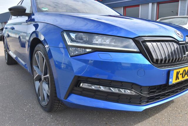Skoda SUPERB Combi 1.4 TSI iV Sportline Business , TREKHAAK , VIRTUAL COCKPIT , V+A ST VERW , LED KOPL , A UITRIJ CAM ,
