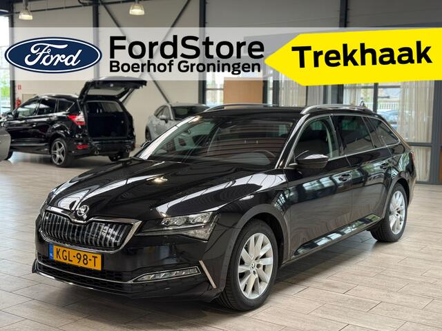 Skoda SUPERB Combi 1.4 TSI iV 218pk Business Edition Plus | Trekhaak | Memory Seat | Camera | Voorruit/Stoel/Stuur verwarmd | Adapt. Cruise | Elektr. achterklep |