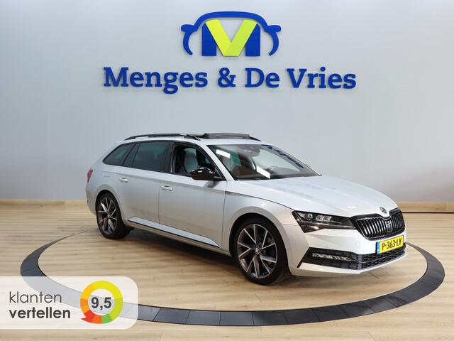 Skoda SUPERB Combi 1.5 TSI ACT Sportline Business Airco ECC | Panorama | Trekhaak | Memory | Canton | Camera | Adaptive Cruise | NAP