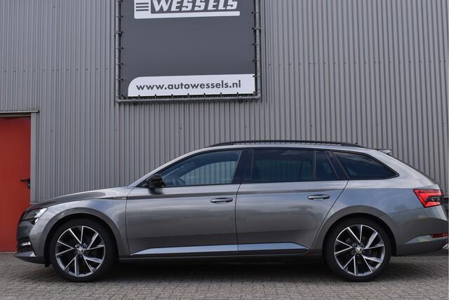 Skoda SUPERB Combi 1.4 TSI iV Sportline Business Elek. trekhaak, Adaptive cruise, Memory stoel, Crystal Lighting