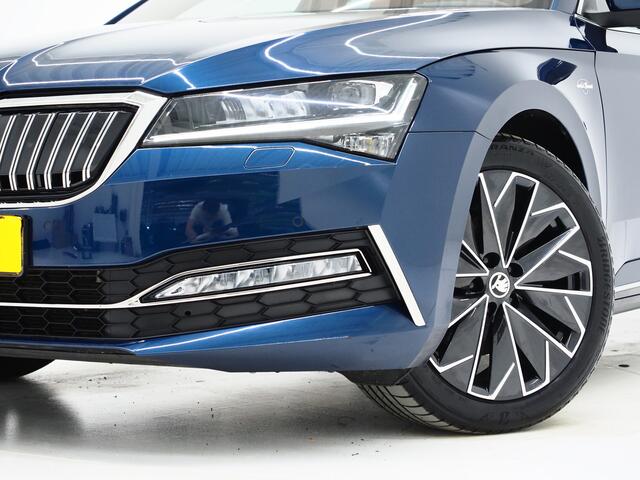 Skoda SUPERB Combi 1.4 TSI iV Laurin & Klement | Leder | Canton | Adaptive Cruise | Keyless | Memory | Stoelkoeling | Carplay