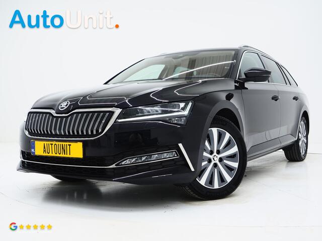Skoda SUPERB Combi 1.4 TSI iV 218PK | Leder/Alcantara | Trekhaak | Memory | Virtual | Adaptive Cruise | PDC | Carplay